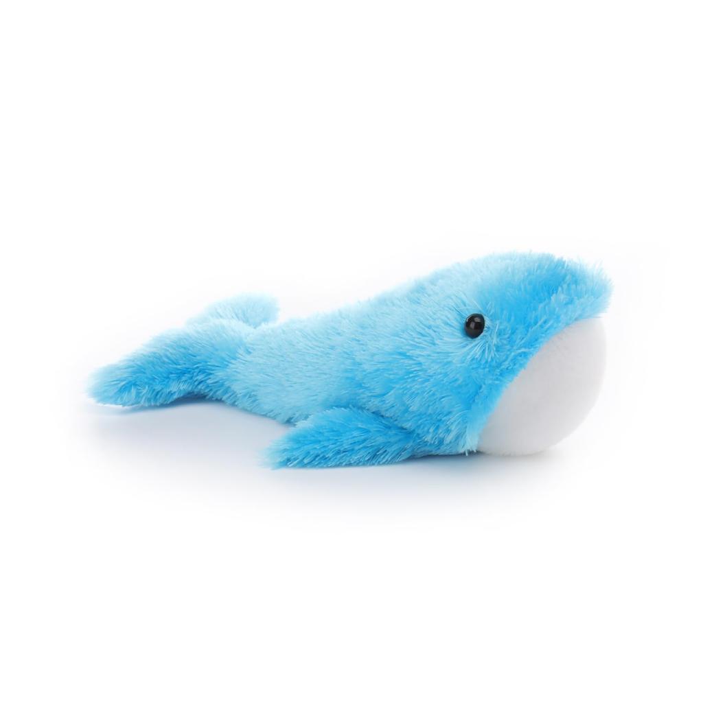 Apricot Lamb Becky the Naughty Whale Plush Toy for Kids, Soft and Cute, Fluffy Becky the Naughty Whale for Girls and Boys, 22cm
