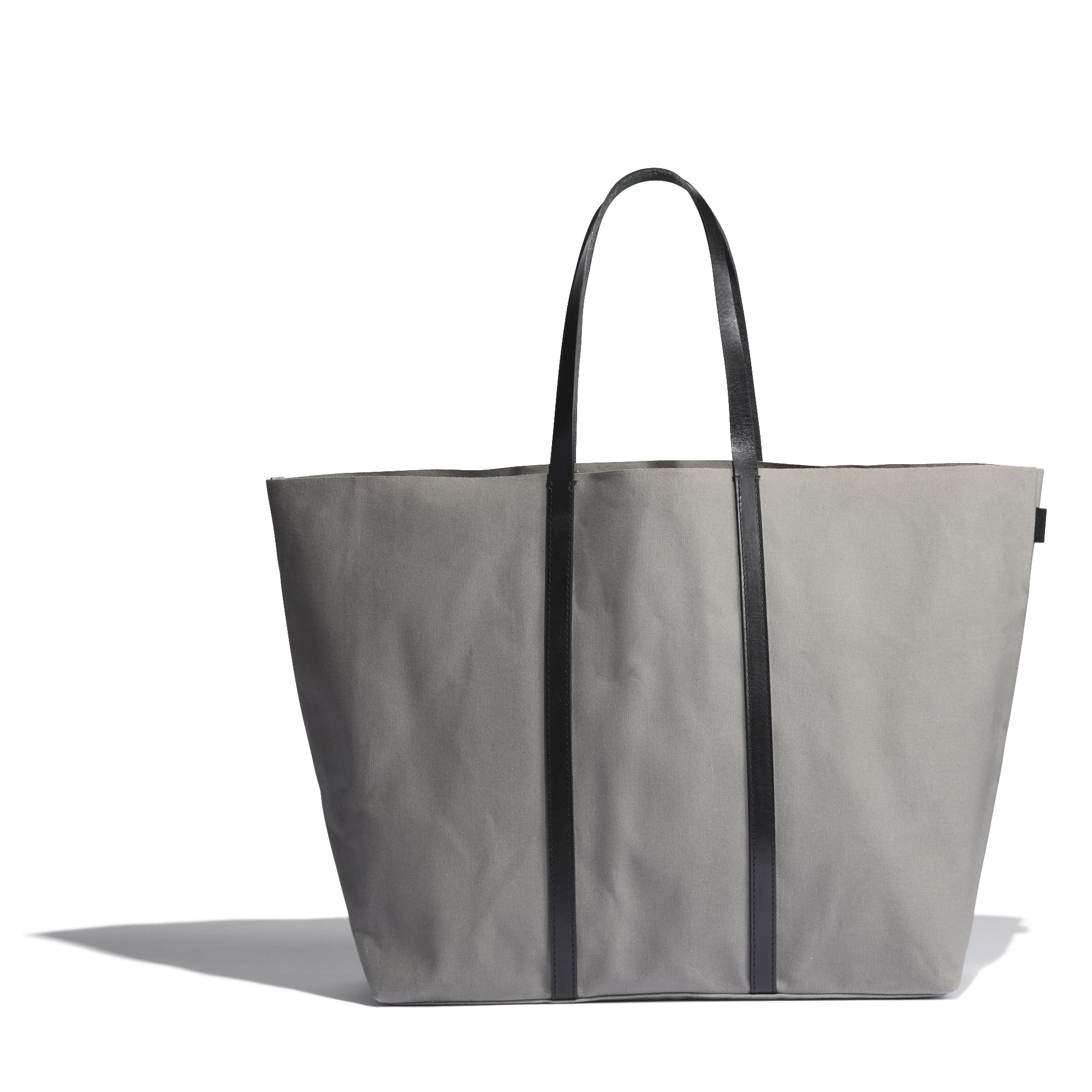 

Tote Bag PARK Tote B4 storage capacity Takeyari canvas Leather handle Paraffin processing Water repellent 60064 Gray [Antrack] [XL] Men s сірий колір