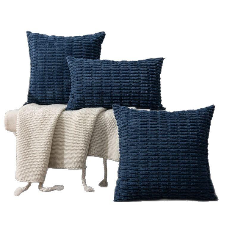Federa Cuscino in Velluto a Coste Senza Imbottitura Federa Cuscino per Casa Cuscino da Letto Federa Cuscino Comodo per Divano Federa Cuscino a Chicchi di Mais