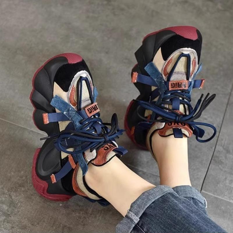 

Дитяча мода Four Seasons Дихаюче повсякденне взуття Діти Біг Спорт Студенти Дівчата Трендові Зручні кросівки 37 червоний