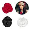 15cm 3D Silk Flower Appliques Flower Brooch Sewing Patches for Formal Dresses