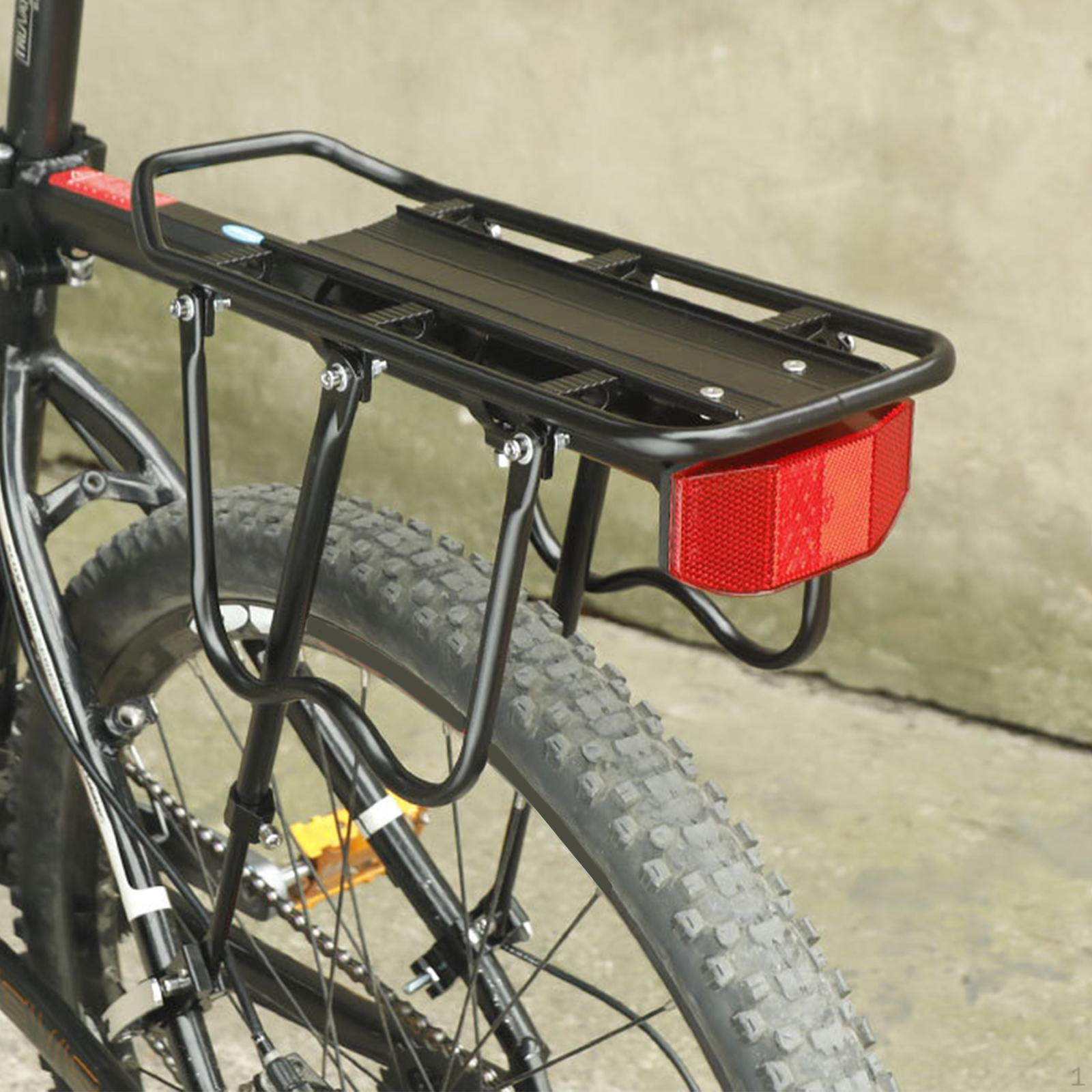 

Bicycle Rear Rack Aluminum Alloy for Mountain Road Luggage Quick Release Style A