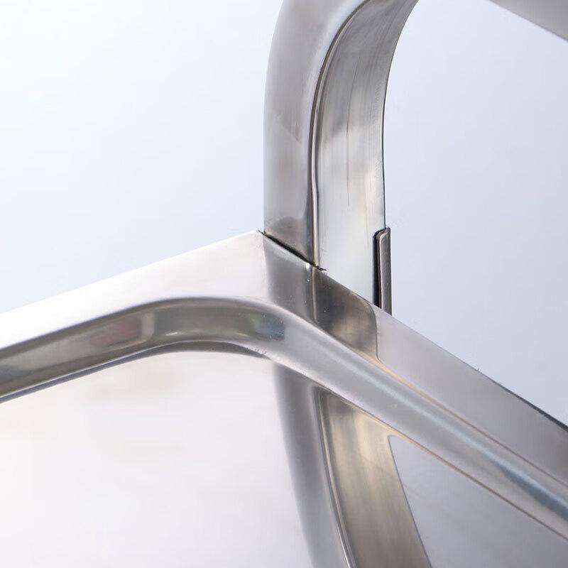 Bingyu Stainless Steel Double-Layer Serving Cart