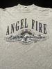 Vintage Angel Fire New Mexico Ski Long Sleeve T-Shirt, Gray, Size: Large