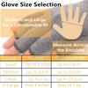 1Pair Arthritis Gloves for Women Men Fingerless Compression Hand Gloves Carpal Tunnel Rheumatiod Tendonitis Relief