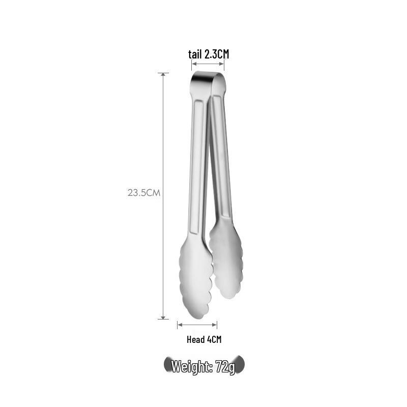 

Stainless Steel Anti-Scalding Kitchen Tongs Set