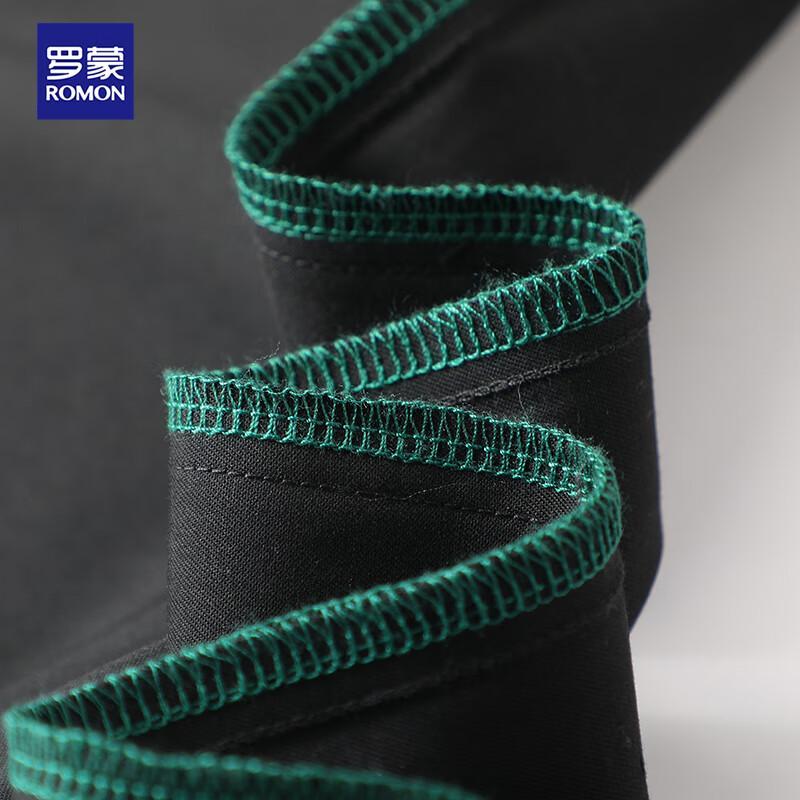 ROMON Men's Cool Jade Ice Silk Straight Casual & Business Pants