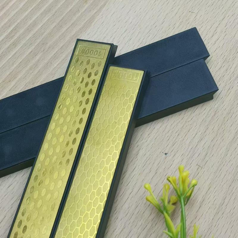 Golden Premium Diamond Sharpening Stones- High-End Whetstone Grinding Tools for Knives Scissors Replacement Stone