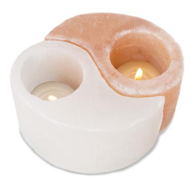 Yin-Yang Salt Candlestick