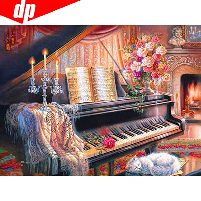 

Алмазная картина «Эльфы и драконы», полная квадратная круглая Алмазная вышивка, животное, деревенский сад, Алмазная мозаика, набор стразов, декор для дома Full Round 40X50CM розовый