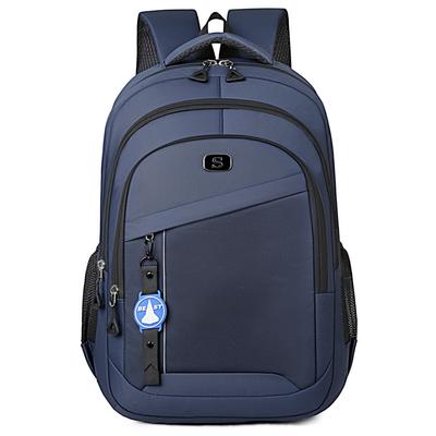 Stylish Lightweight Backpack for Men Nylon School Bag with Multiple Pockets and Laptop Compartment