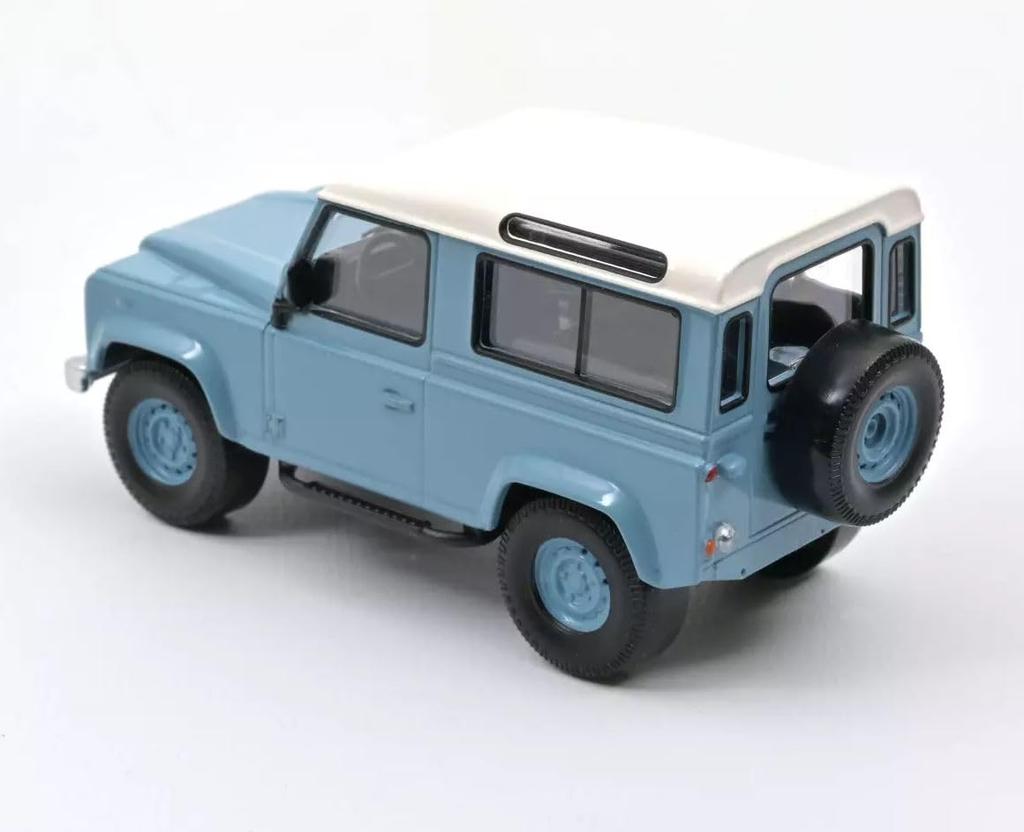 Norev Scale Land Rover Defender Jet Car Blue 1/43 (1995)