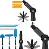 Adaptador de Junta Angular Universal Solo la Cabeza Para Poste Telescópico Accesorio de Limpieza de Ventanas y Canalones