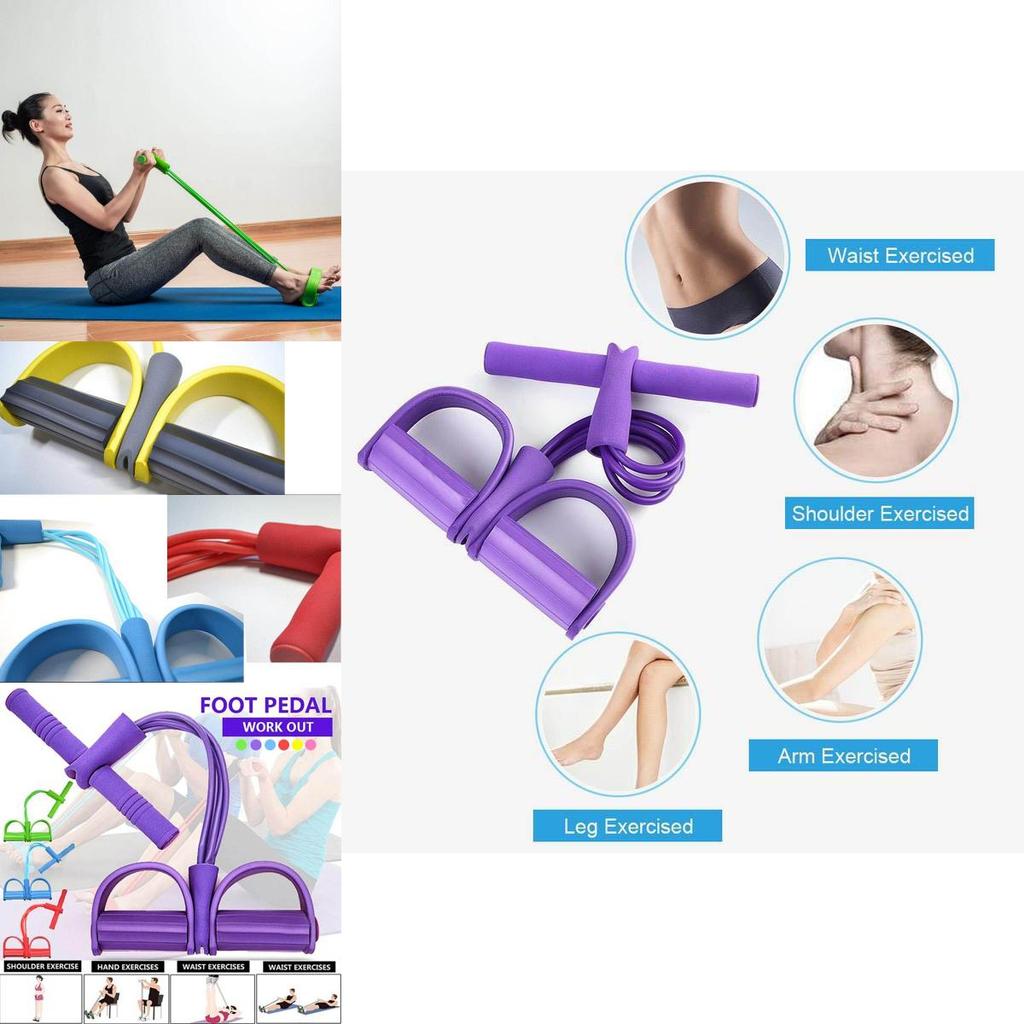 Versatile Resistance Bands With Good Elasticity For Bodybuilding And Weight Reduction