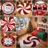 Water-absorbing Christmas Door Mat Santa Claus Design Anti-slip Pad Doormat  Home Decor