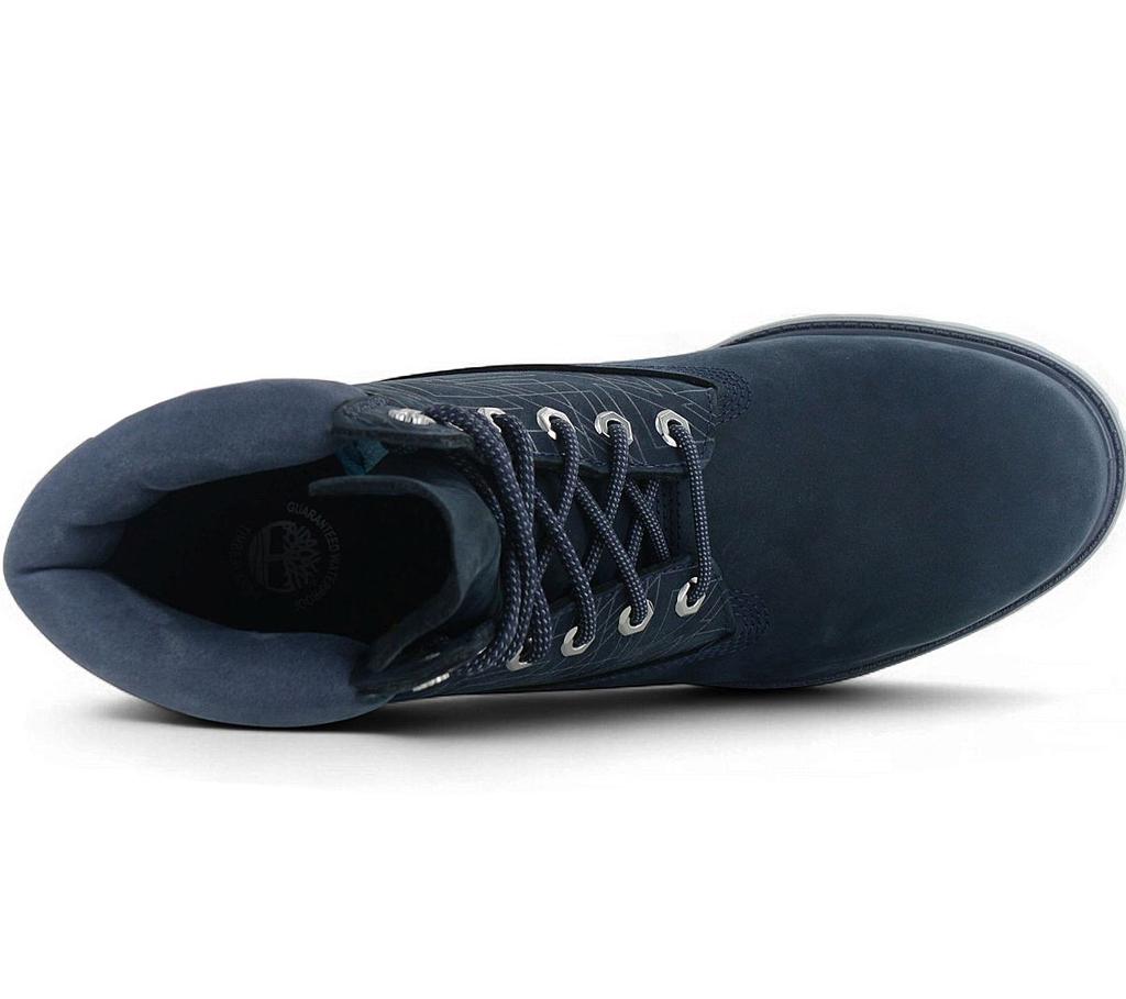Timberland Premium 6 Inch Boots WP Waterproof - Men's Winter Boots Leather Blue TB0A2P6W-W06 ORIGINAL