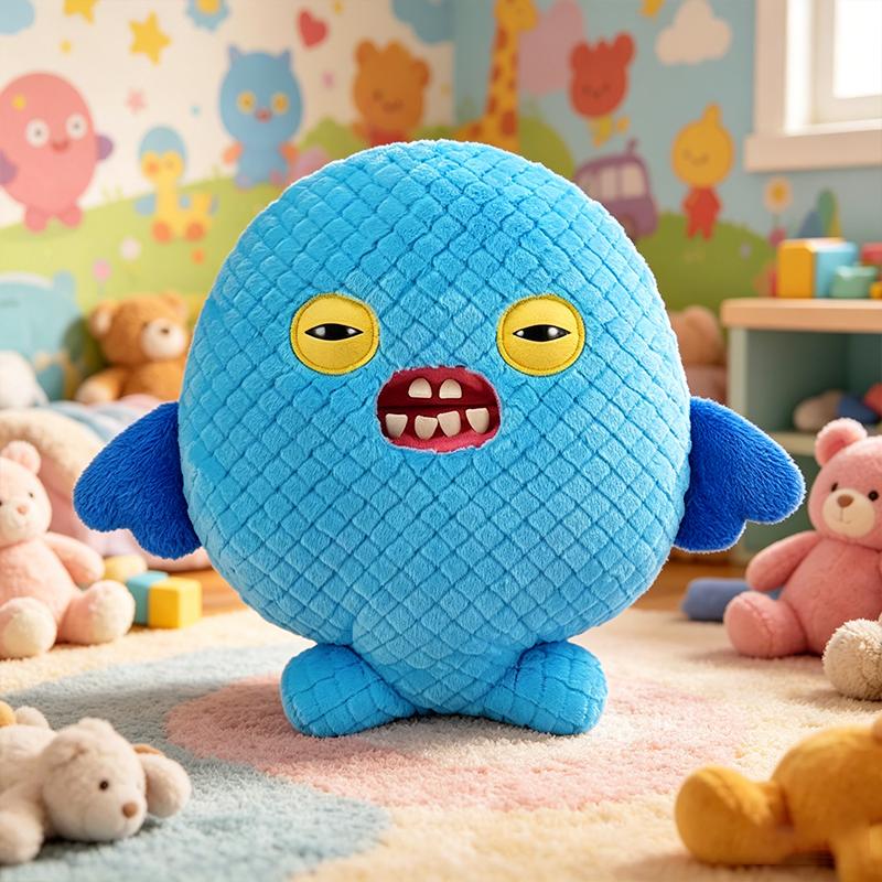Ugly Cute Plush Toys Grumpy Alien Sickening Sloth Stuffed Animal Soft Doll Funny Gift