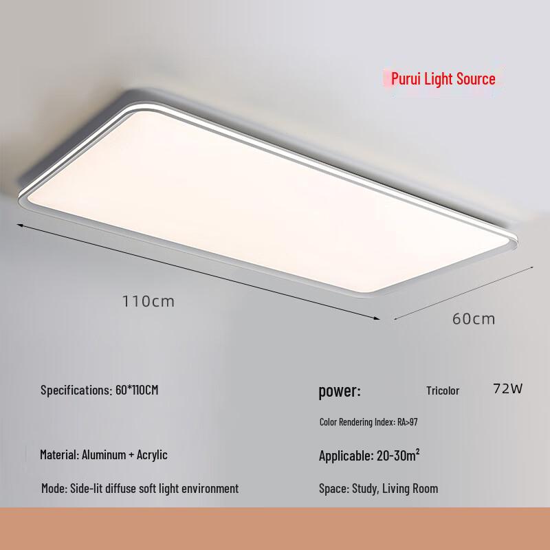 Pailide Ultra-thin Children's Eye-Protection Ceiling Light