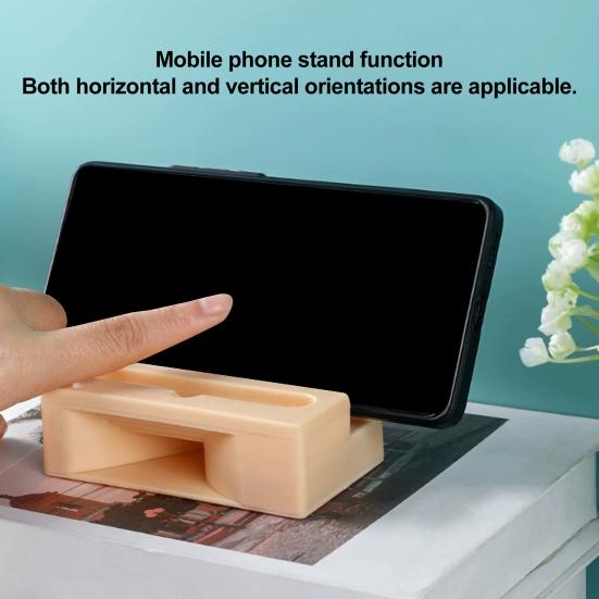 Stojan na telefon Zesilovač Hands-free Stolní držák Univerzální Líný držák pro Streamování hudby Videohovory TV pořady