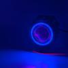 Universal U7 LED Motorcycle Spotlight with Super Bright Laser and Angel Eye Flashing Headlight