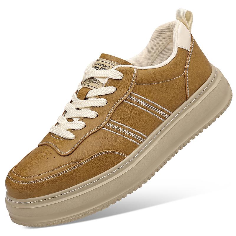 

Fashion Hot Casual men s board shoes Luxury designer Trendy style Daily leisure sports and walking High quality youth shoes Thick soled 44 хаки