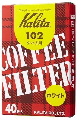 Kalita Coffee Paper Filter Trapezoid That Brings Out the for 2 To 4 102 Filter 40 White Coffee Sixtieth Respect for the Aged Flavor, People, Paper,
