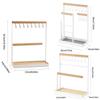 Stylish Jewelry Display Stand Large Capacity Bracelet Necklace Organizer  Earrings Organization