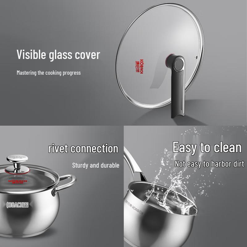 KOBACH 3-Piece Cookware Set KGS-T03X