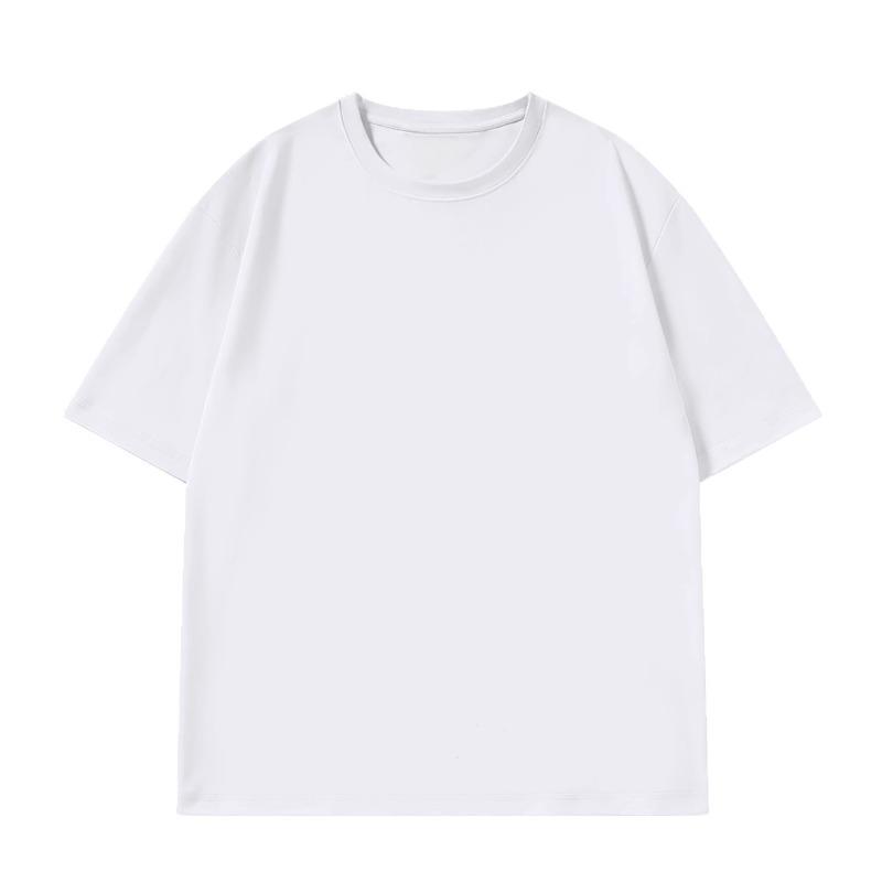 Summer Men'S Short Sleeve Casual Cartoon Printed Crew Neck Top Versatile Half Sleeve Trendy Bottom T-Shirt