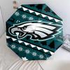 PHI Eagles pattern, automatic folding umbrella, portable and foldable design, 8 ribs, a Christmas or birthday gift.