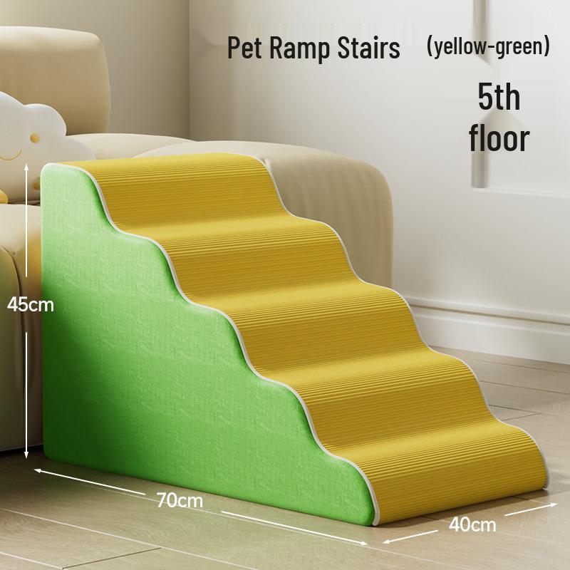 Pet Stairs: Washable, Non-slip, Multi-Step Ladder for Cats and Dogs