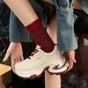 Versatile platform dad shoes women's small height increase 2025 new spring and autumn season show feet small sports and leisure shoes