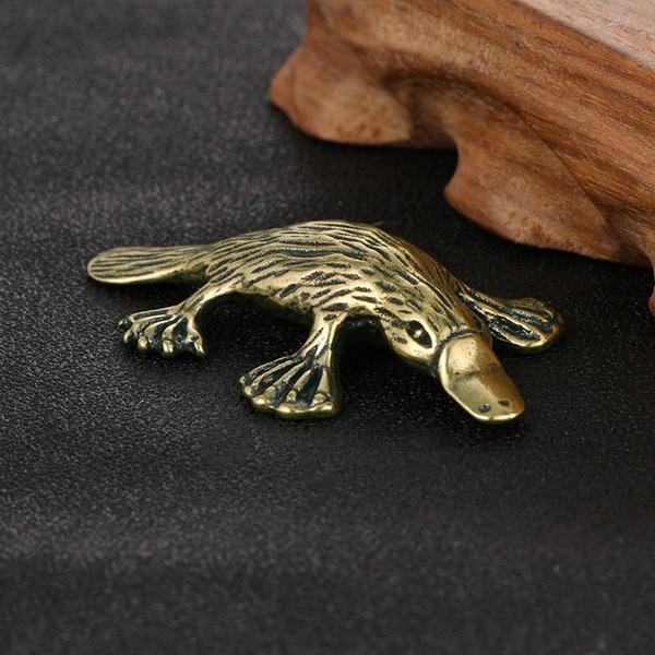 Brass Platypus Solid Copper Desktop Home Decor Ornament Copper Crafts