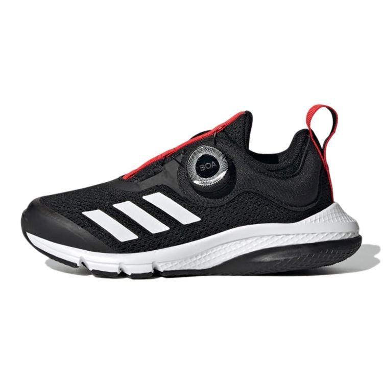 (GS) adidas ActiveFlex Boa J Black Vivid Red Kids FZ5055 EU 28.5