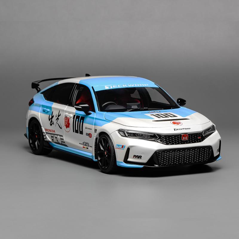 

MOTORHELIX 1/18 Honda Civic TYPE R (FL5) Chugaung100 Collector s Model Car static decoration collection синий