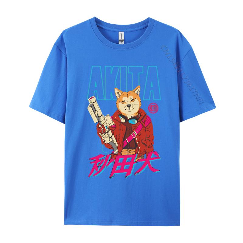 Adult Latest Printing Tops  Tees Cotton Top Tshirts Akita Neo Tokyo Tshirt Vintage Tshirt Brand T Shirt