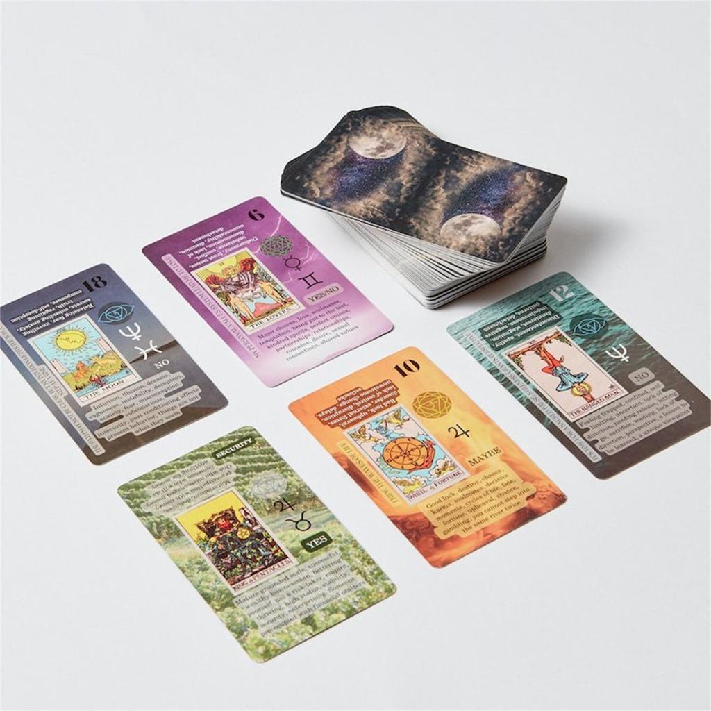 Learning Cards With Meanings On Them, For Beginners, Training Decks