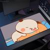 Super Cute Bear Cartoon Deskpad Office Computer Desk Mat Keyboard Big Mouse Pad Laptop Cushion Nonslip for PC Kawaii Desk Pad