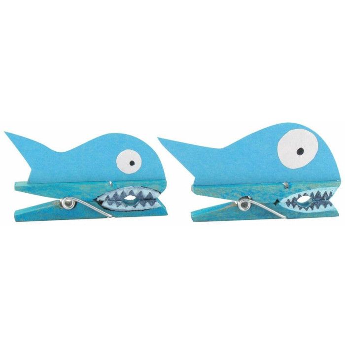 Mini-pince à linge - Naturel - 2,5 cm - Bois massif - 50 pièces - Objets décoratifs