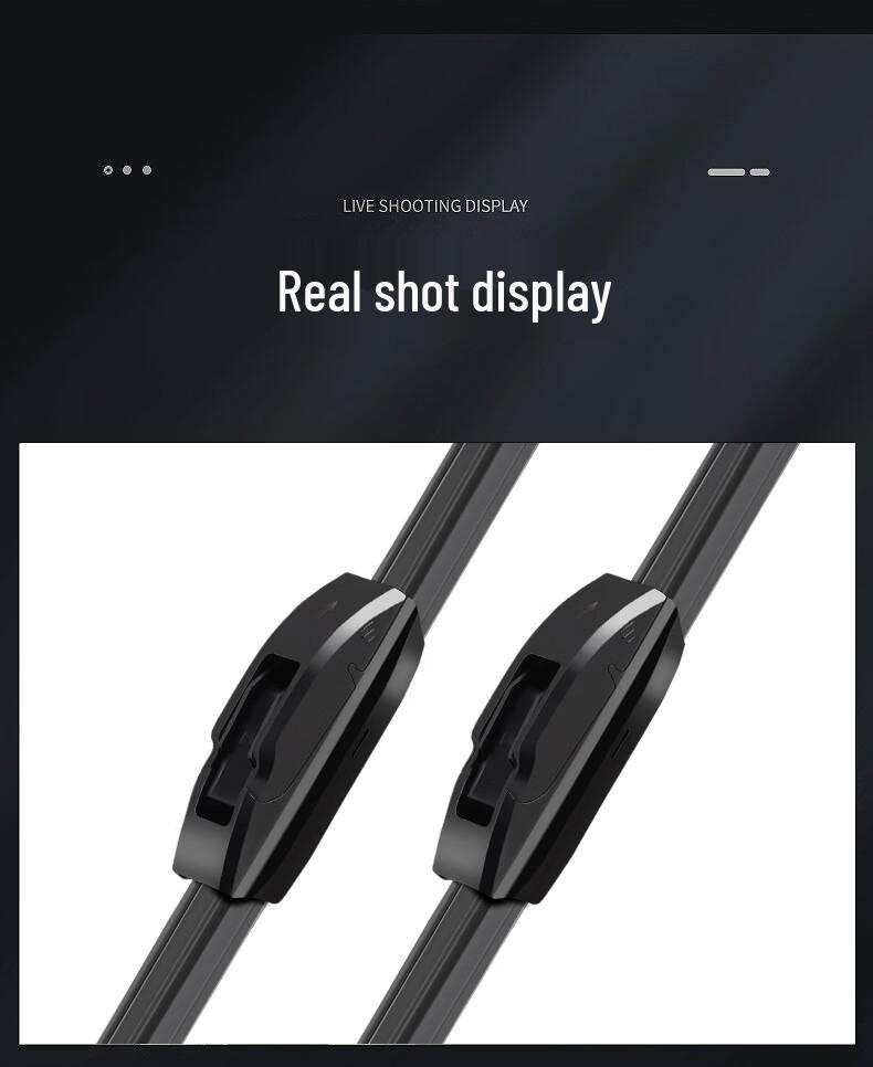 Compatible Wiper Blade for Changan BenBen E-Star 2020 Model - Frameless, Double Rubber Strip, National Version