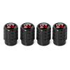 For Nissan MBQ14Pcs 3D Metal Tire Valve Caps Car Tyre Air Stems Cover For Nissan Qashqai J11 J10 Juke Leaf NOTE X-trail T32 Tiida Micra Nismo