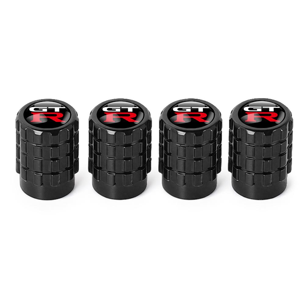 For Nissan MBQ14Pcs 3D Metal Tire Valve Caps Car Tyre Air Stems Cover For Nissan Qashqai J11 J10 Juke Leaf NOTE X-trail T32 Tiida Micra Nismo