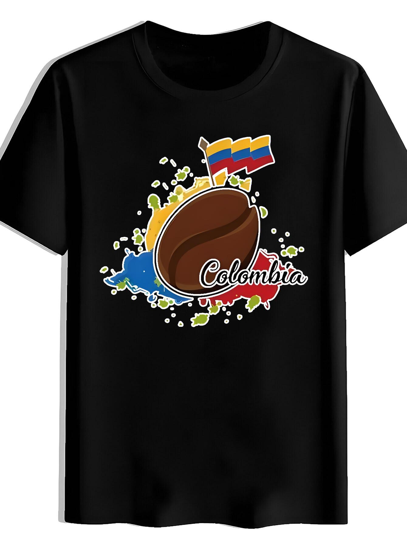 T-shirt Vintage Ethnic Print Short Sleeve - Ethnic Pattern Round Neck Summer Casual Tee S