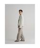8Seconds Striped Collar Blouson Ivory