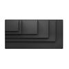 Mionix ALIOTH XL Gaming Mouse Pad, Water-Repellent, Stitched, Natural Rubber, Non-Slip Base, 900 x 400mm, Authentic Japanese Product, Black
