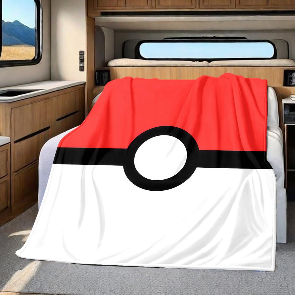 1pz Coperta in Flanella con Stampa Dragon Ball Super, Alta Qualità per Tutte le Stagioni, Decorazione per la Casa, Calore e Comfort, Perfetta per Regali di Natale