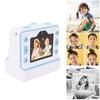 48MP   Fotocamera di Stampa con 3 Rotoli di Carta Termica Fotocamera Doppia Anteriore Posteriore Schermo HD Stampa Termica Foto in Bianco e Nero per Bambine Bambini