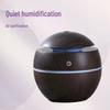 Wood Grain Ultrasonic Aroma Diffuser & USB Humidifier with Silent Lamp