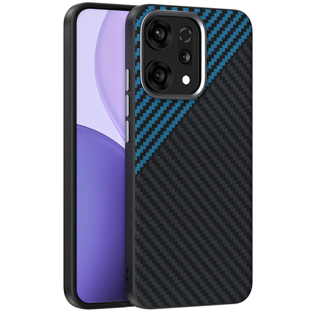 ABEEL For Oppo Reno14 Pro 5G (Global) Magnetic Case Carbon Fiber Texture Back Cover