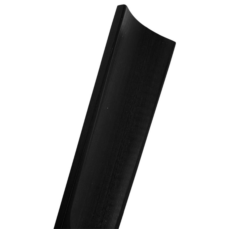 4/4 Size Violin Fingerboard Fiddle Replacements Finger Board Ebony Violin Neck Pad Violin Fingerboard Violin Accessory